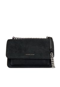MICHAEL Michael Kors Torebka Claire 30F5SC7L3S Czarny. Kolor: czarny. Materiał: skórzane, zamszowe