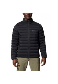 MOUNTAIN HARDWEAR - Kurtka puchowa męska Mountain Hardwear Deloro Down. Kolor: czarny. Materiał: puch. Sezon: zima. Sport: narciarstwo #1