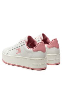 Tommy Jeans Sneakersy (New) Tjw Flatform Cupsole Ess EN0EN02518 Różowy. Kolor: różowy. Materiał: skóra