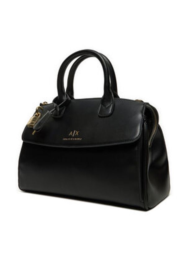 Armani Exchange Torebka XW000307 AF12040 UC001 Czarny. Kolor: czarny. Materiał: skórzane