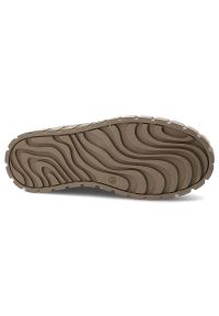 Beżowe Sneakersy Karino Modne Obuwie Damskie. Okazja: na co dzień, na spacer. Zapięcie: sznurówki. Kolor: beżowy. Materiał: guma, skóra. Obcas: na platformie. Sport: turystyka piesza #6