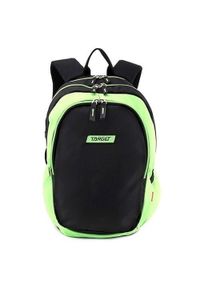 Target Plecak docelowy dla studentów, Zielony czarny. Kolor: czarny, wielokolorowy, zielony. Styl: młodzieżowy #1