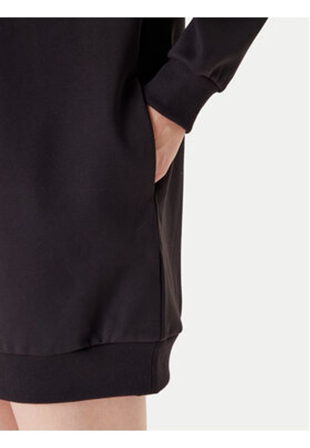 Guess Sukienka codzienna V5YK07 KCX22 Czarny Regular Fit. Okazja: na co dzień. Kolor: czarny. Materiał: syntetyk. Typ sukienki: proste. Styl: casual