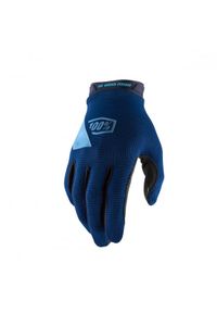 Rękawiczki rowerowe męskie 100% Ridecamp Gloves. Kolor: niebieski