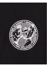 Hugo - HUGO T-Shirt Dwresto 50542366 Czarny Regular Fit. Kolor: czarny. Materiał: bawełna