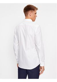 Hugo Koszula Koey 50500210 Biały Slim Fit. Kolor: biały. Materiał: bawełna #3