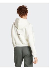 Adidas - adidas Bluza Z.N.E. IS3918 Biały Loose Fit. Kolor: biały. Materiał: bawełna, syntetyk #5