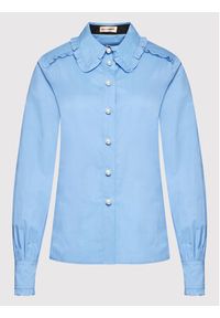 Custommade Koszula Barbette 999369206 Niebieski Regular Fit. Kolor: niebieski. Materiał: bawełna #3