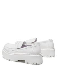 DeeZee Loafersy H13123D-3 Biały. Kolor: biały. Materiał: skóra #2