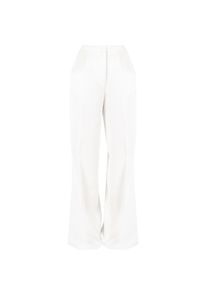 Pinko Spodnie "Pitone" | 100018 8123 | Kobieta | Biały. Stan: podwyższony. Kolor: biały. Materiał: poliester, elastan. Długość: długie. Sezon: lato. Styl: klasyczny, elegancki #4