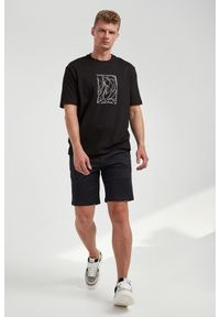 Armani Exchange - T-shirt męski z haftem ARMANI EXCHANGE. Wzór: haft #2