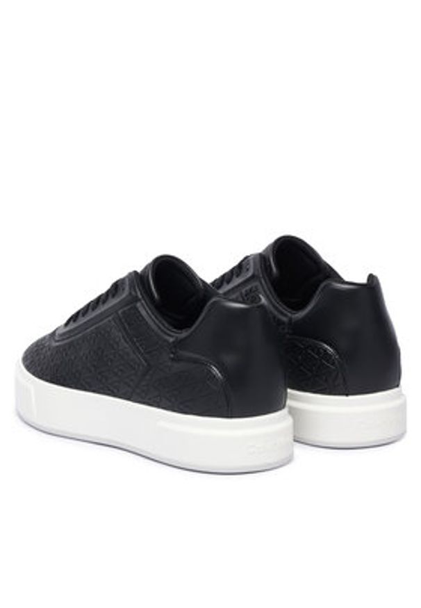 Calvin Klein Sneakersy Basket Cup Oxf Lup HfHM0HM02132 Czarny. Kolor: czarny. Materiał: skóra