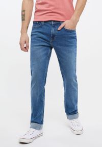 Mustang - MUSTANG ORLANDO SLIM MĘSKIE SPODNIE JEANSOWE JEANSY DENIM BLUE 1013320 5000 583