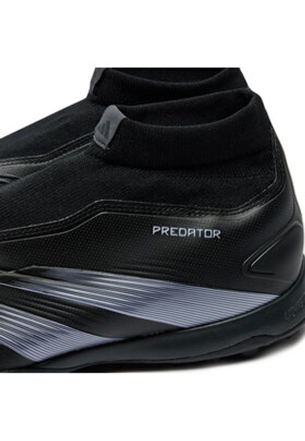 Adidas - adidas Buty do piłki nożnej Predator League Ll Tf IG7716 Czarny. Kolor: czarny. Materiał: skóra