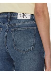 Calvin Klein Jeans Jeansy J20J222151 Niebieski Mom Fit. Kolor: niebieski