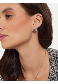 Guess Kolczyki JUBE04 511JW Srebrny. Materiał: metalowe. Kolor: srebrny #3