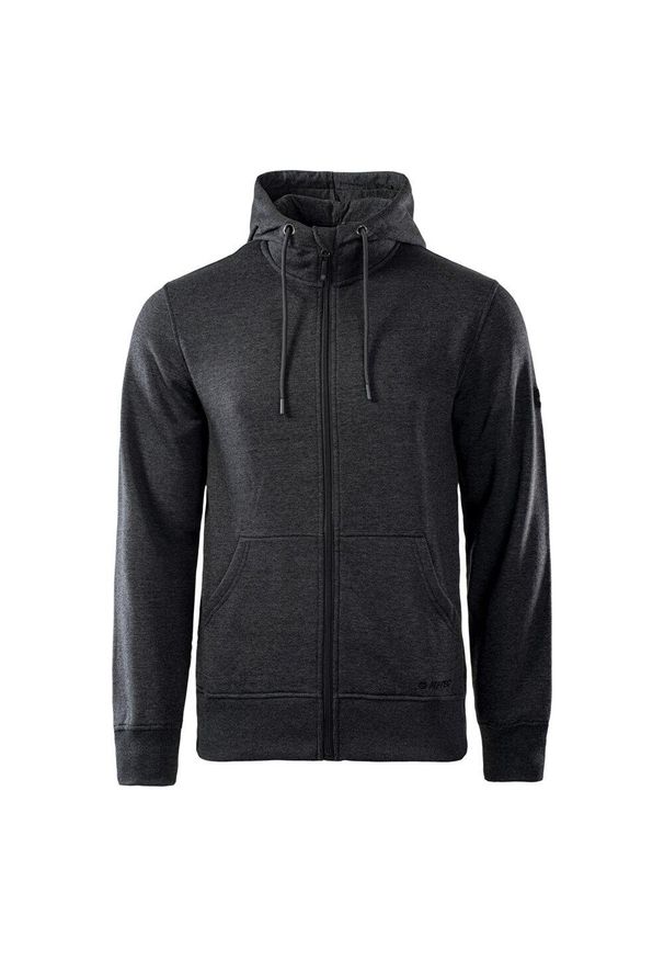 Hi-tec - Bluza Rozpinana Męska Silian. Kolor: fioletowy, szary, wielokolorowy. Styl: sportowy