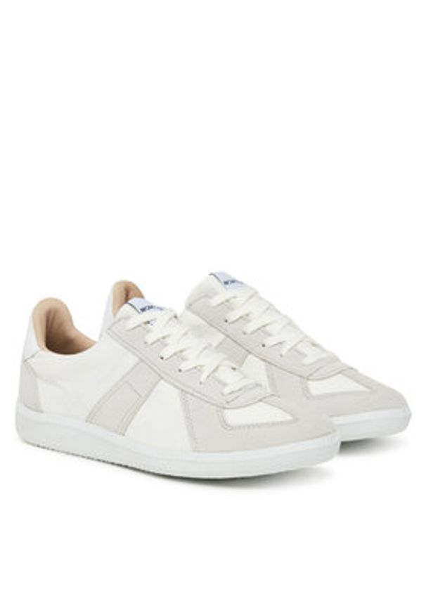 Novesta Sneakersy Gat Summer N454003-002BLN110 Biały. Kolor: biały. Materiał: skóra, zamsz