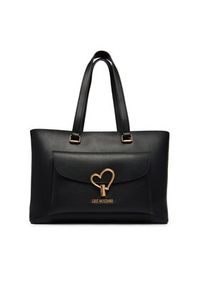 Love Moschino - LOVE MOSCHINO Torebka JC4136PP1OLQ0000 Czarny. Kolor: czarny. Materiał: skórzane #3