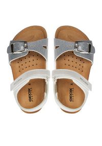 Geox Sandały B Sandal Chalki Girl B922RA 0NFKC C0007 S Biały. Kolor: biały #4