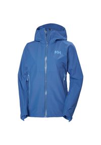 Damska kurtka wodoodporna Helly Hansen Blaze 3L Shell. Kolor: niebieski. Sport: turystyka piesza