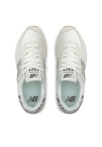 New Balance Sneakersy WL574ZDD Écru. Materiał: skóra, zamsz. Model: New Balance 574