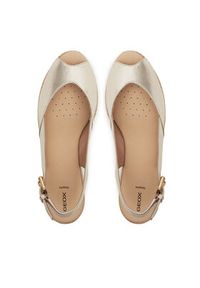 Geox Espadryle D Iberide A D55YXA 000Y2 C2012 Złoty. Kolor: złoty. Materiał: skóra #5