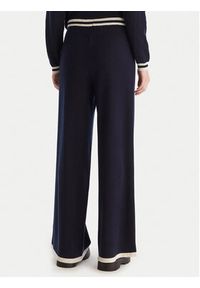 Gaudi Spodnie dzianinowe 521BD23001 Granatowy Wide Leg. Kolor: niebieski. Materiał: syntetyk #2
