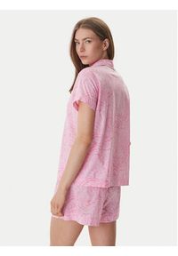 Lauren Ralph Lauren - LAUREN RALPH LAUREN Piżama ILN12499 Różowy. Kolor: różowy. Materiał: bawełna #3