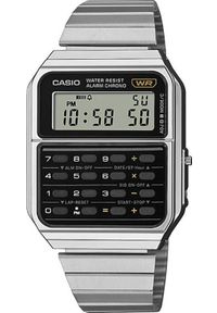 Zegarek Casio Zegarek męski Casio CA-500WE-1AEF srebrny. Kolor: srebrny #1