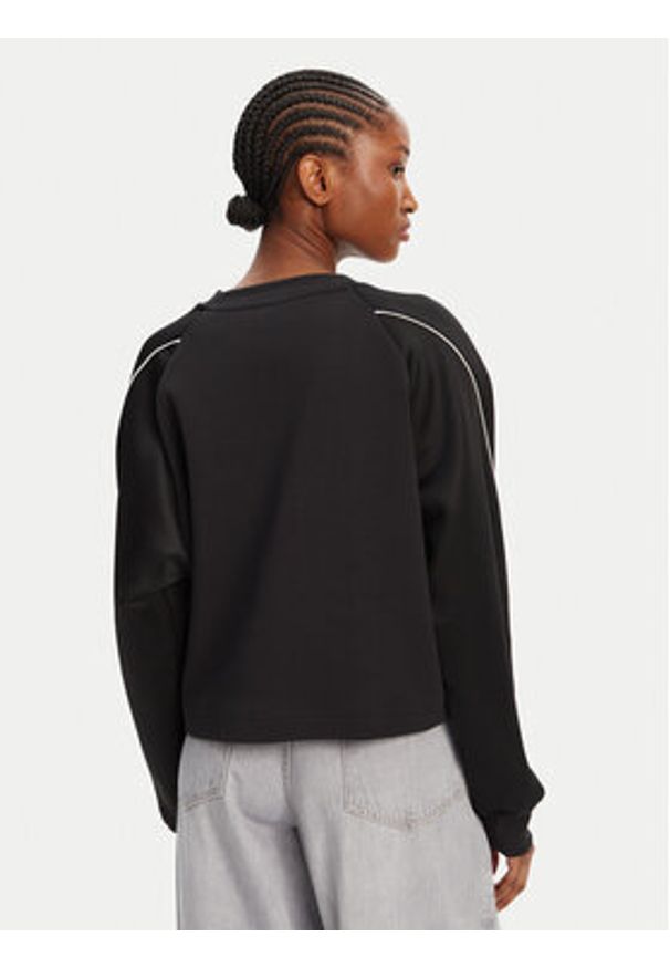 Adidas - adidas Bluza Stadium 3-Stripes JL6996 Czarny Loose Fit. Kolor: czarny. Materiał: bawełna