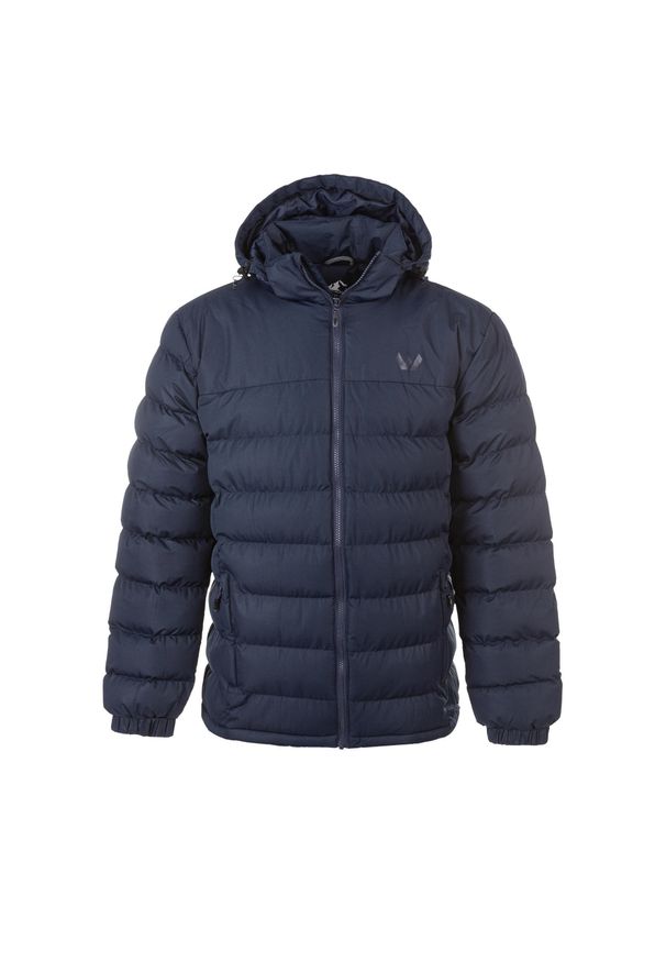 Kurtka z kapturem Whistler Carseno. Typ kołnierza: kaptur. Kolor: niebieski. Materiał: puch. Sezon: zima. Sport: narciarstwo