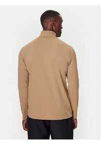 Karl Lagerfeld - KARL LAGERFELD Golf 755023 554226 Beżowy Regular Fit. Typ kołnierza: golf. Kolor: beżowy. Materiał: bawełna #2