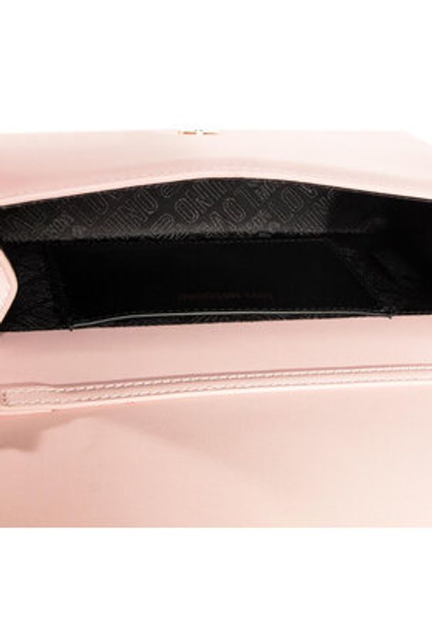 Love Moschino - LOVE MOSCHINO Torebka JC4057PP1BLE0600 Różowy. Kolor: różowy. Materiał: skórzane
