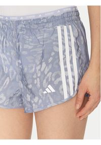 Adidas - adidas Szorty sportowe Own the Run 3-Stripes JD7759 Niebieski Regular Fit. Kolor: niebieski. Materiał: syntetyk. Sport: bieganie