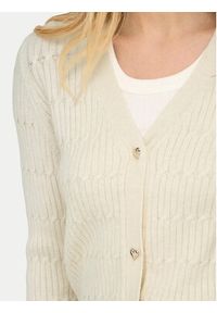 only - ONLY Kardigan Katia 15310902 Beżowy Regular Fit. Kolor: beżowy. Materiał: wiskoza #7