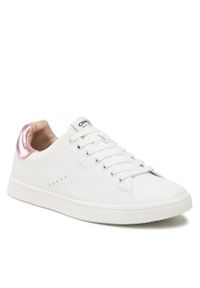 only - Sneakersy ONLY Onlshilo-44 15288082 White/W. Rose. Kolor: biały. Materiał: skóra #1