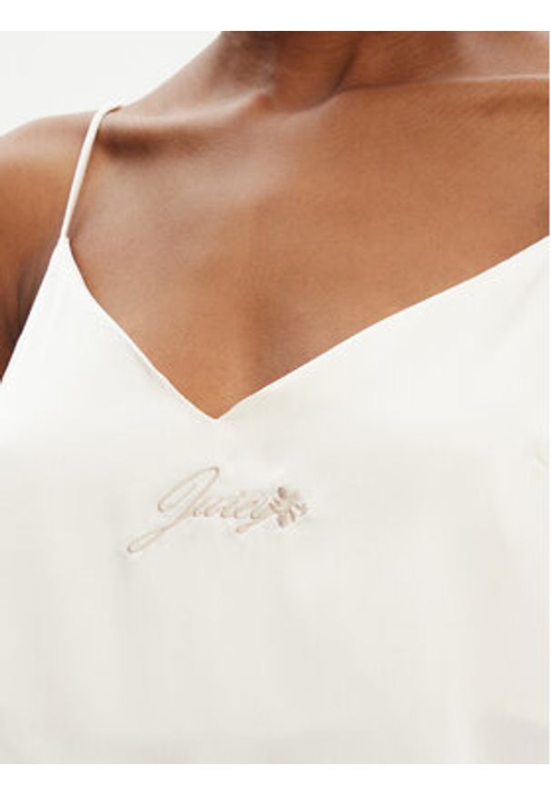 Juicy Couture Koszulka piżamowa JCLCT125511 Écru Regular Fit. Materiał: syntetyk