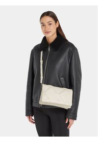 Calvin Klein Torebka Re-Lock Quilt Shoulder Bag K60K611021 Biały. Kolor: biały