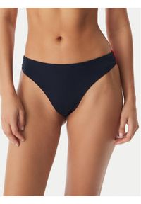 TOMMY HILFIGER - Tommy Hilfiger Dół od bikini UW0UW06573 Granatowy. Kolor: niebieski. Materiał: syntetyk #1