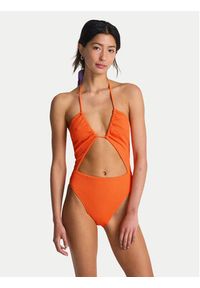 Billabong Strój kąpielowy EBJX100115 Pomarańczowy. Kolor: pomarańczowy. Materiał: syntetyk #3