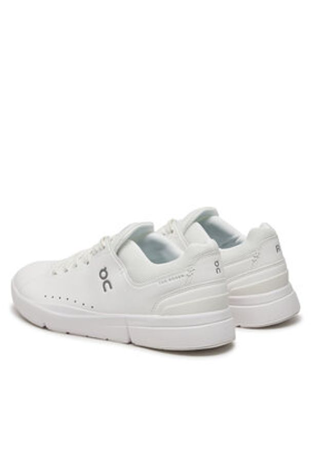 On Sneakersy The Roger Advantage 3MD10640108 Biały. Kolor: biały. Materiał: skóra