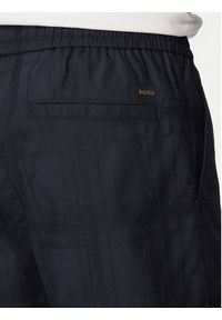 BOSS Szorty materiałowe Sandrew 50559371 Granatowy Regular Fit. Kolor: niebieski. Materiał: bawełna #2