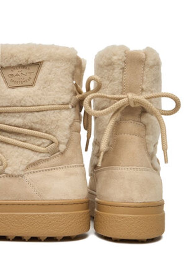 GANT - Gant Śniegowce 31541101 Écru. Materiał: wełna