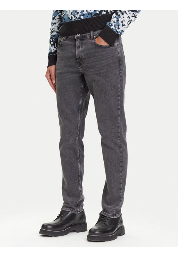 Karl Lagerfeld Jeans Jeansy A3M10036 Czarny Slim Fit. Kolor: czarny