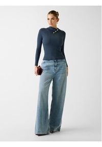 Guess Sweter W6RR07 Z2YK2 Niebieski Regular Fit. Kolor: niebieski. Materiał: wiskoza #5