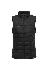 Kurtka sportowa damska Hummel North Waistcoat bez rękawów. Kolor: czarny, brązowy, szary, wielokolorowy. Materiał: puch. Długość rękawa: bez rękawów. Sezon: zima. Styl: sportowy. Sport: turystyka piesza #1
