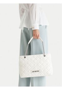 Love Moschino - LOVE MOSCHINO Torebka JC4145PP0MLA0100 Biały. Kolor: biały. Materiał: skórzane #1
