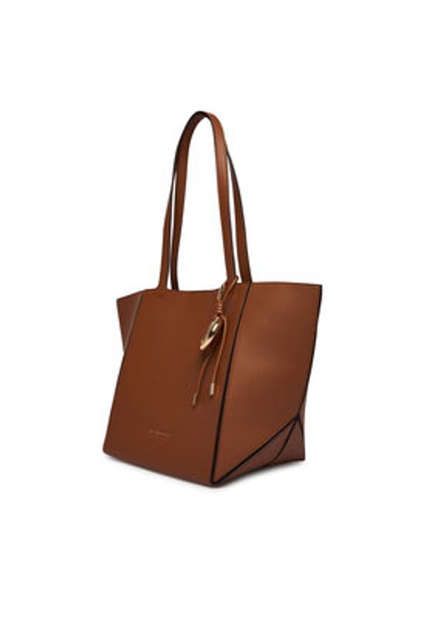 MICHAEL Michael Kors Torebka 30R6G9JT6L Brązowy. Kolor: brązowy. Materiał: skórzane