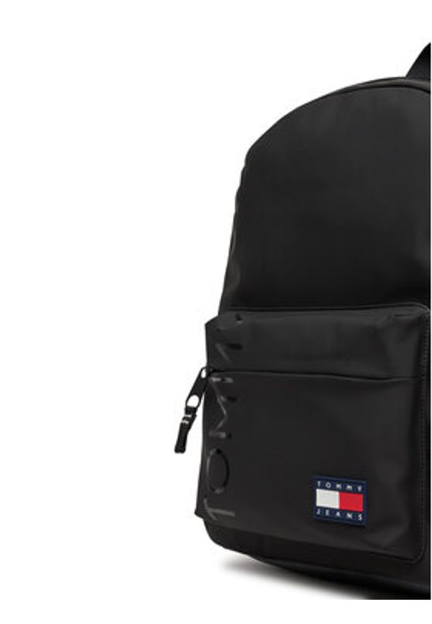 Tommy Jeans Plecak Tjm Daily + Dome Backpack AM0AM13274 Czarny. Kolor: czarny. Materiał: skóra
